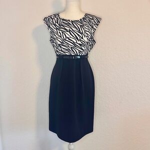 Connected Apparel, Sleeveless Sheath Dress, Size 8P